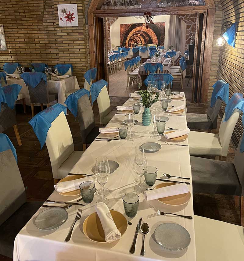 La Masía De Monzón evento en restaurante